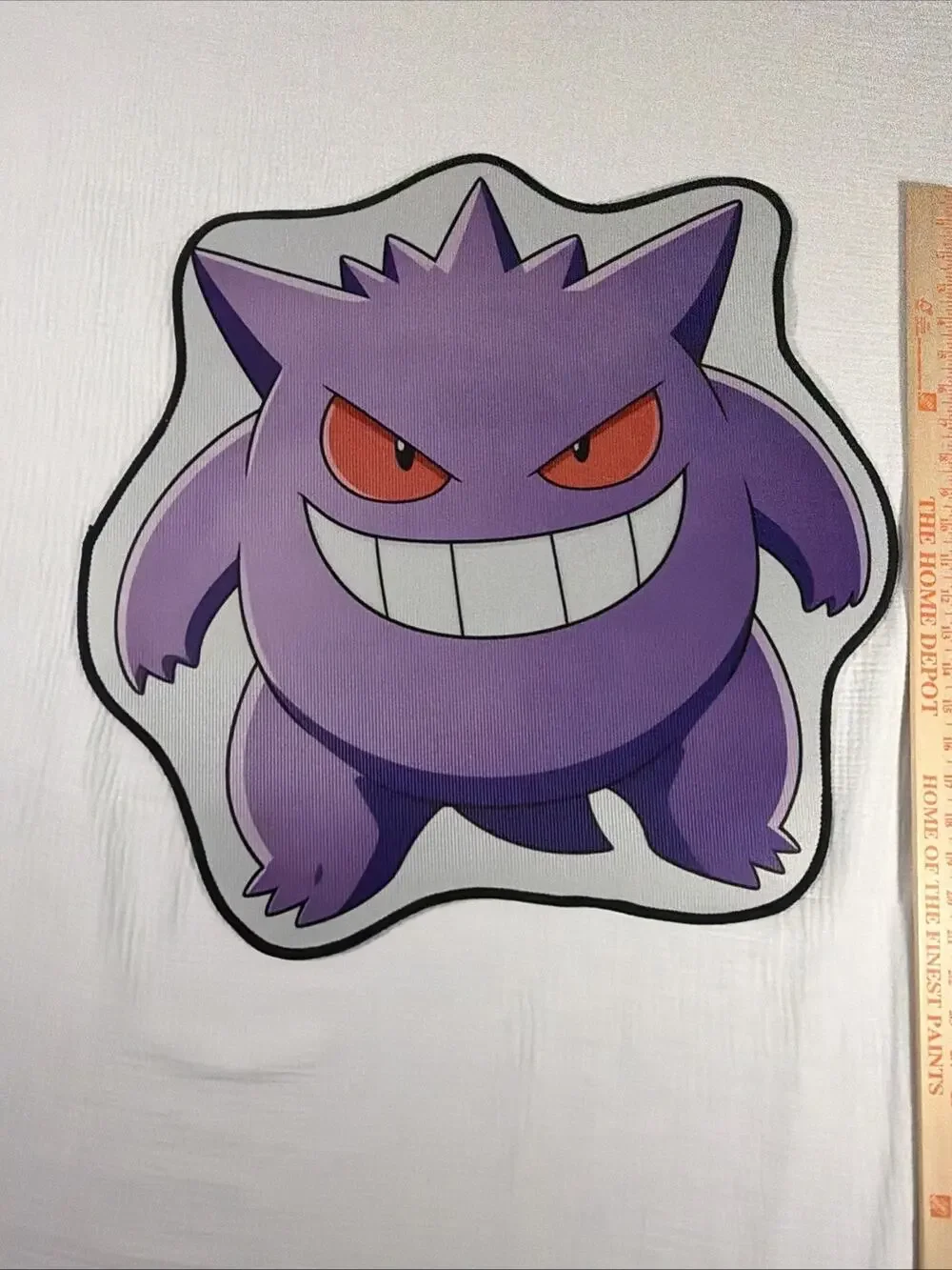 New Gengar Pokémon Area Rug Floor Mat | Non-Slip Backing | Approx. 23” x 23”